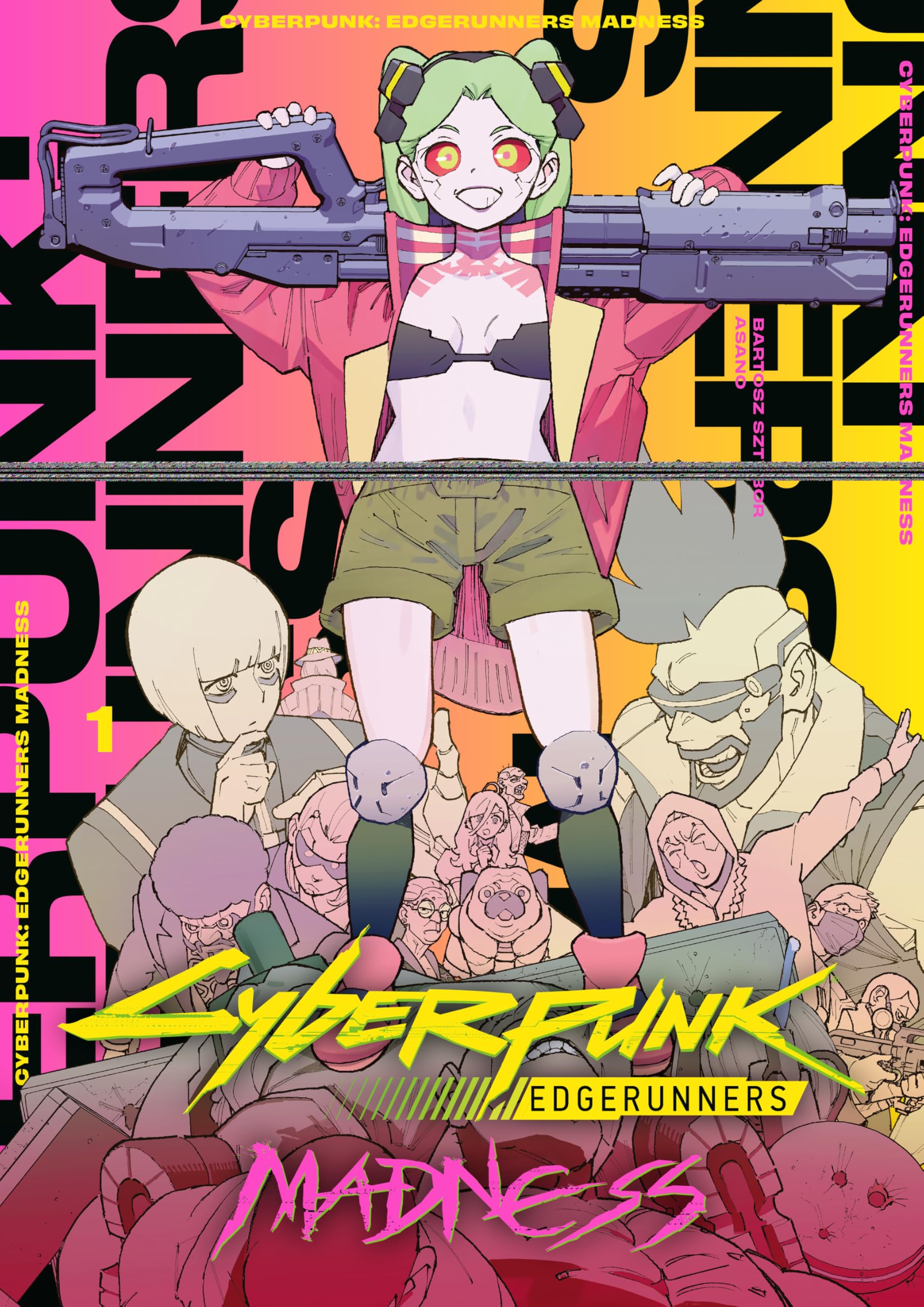jaquette album Cyberpunk: Edgerunners MADNESS Volume 1