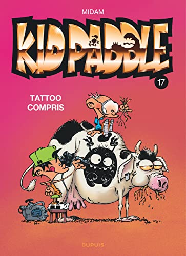 jaquette album Kid Paddle Tome 17 - Tattoo Compris