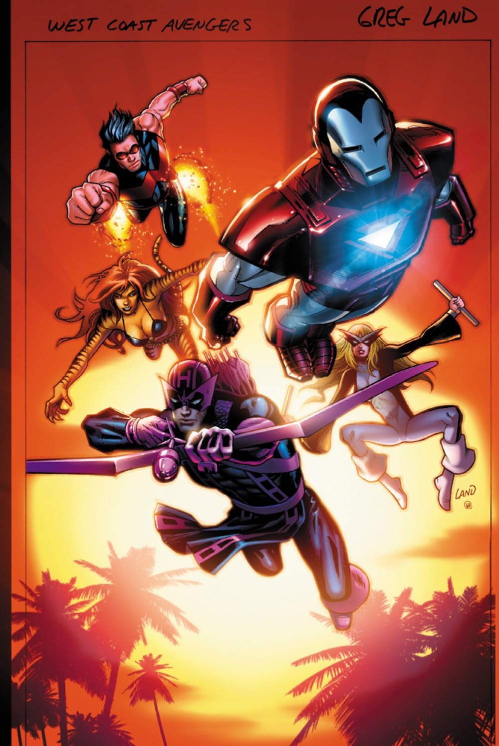 jaquette album Avengers: West Coast Avengers Omnibus