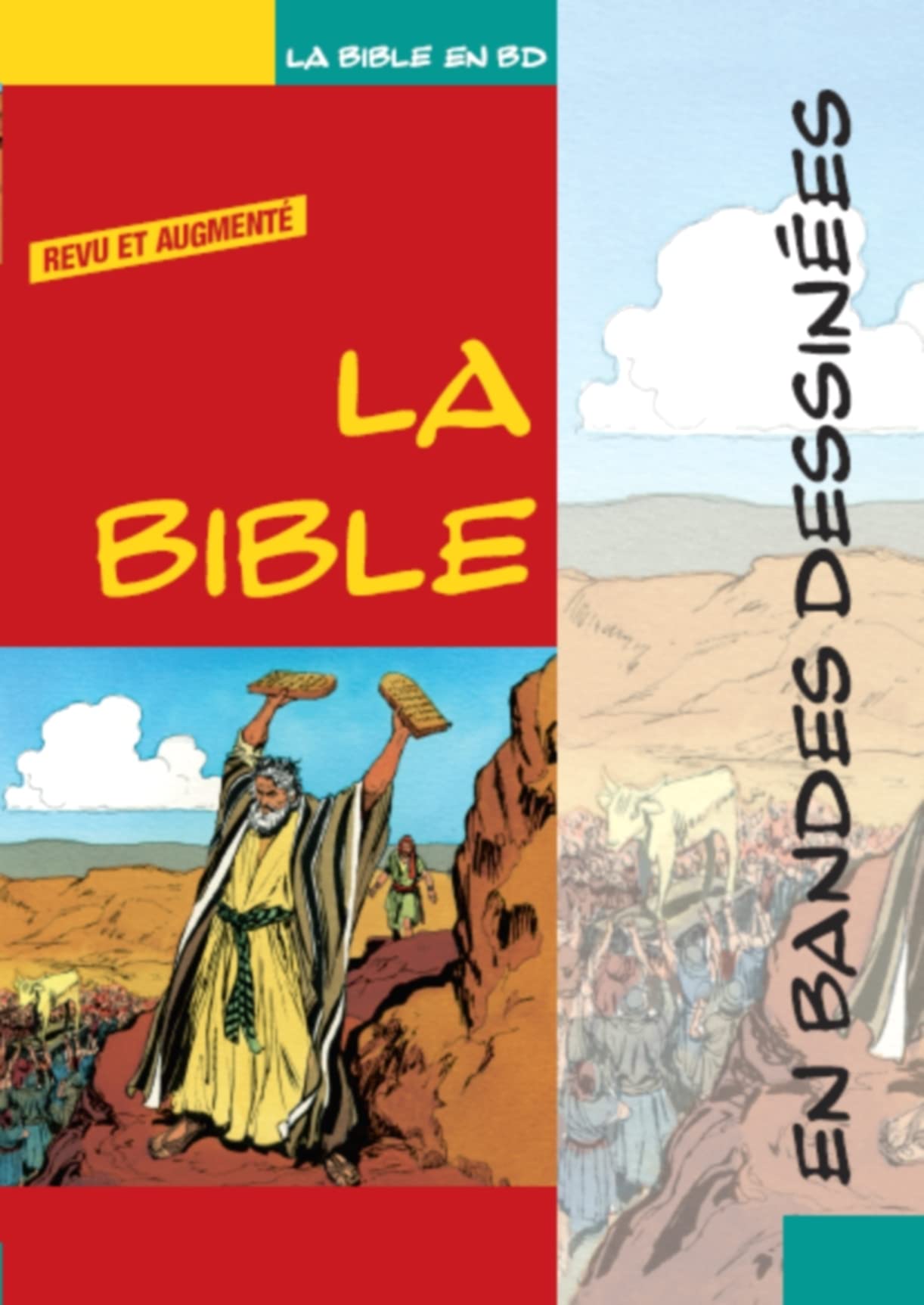 jaquette album La Bible en bandes dessinées