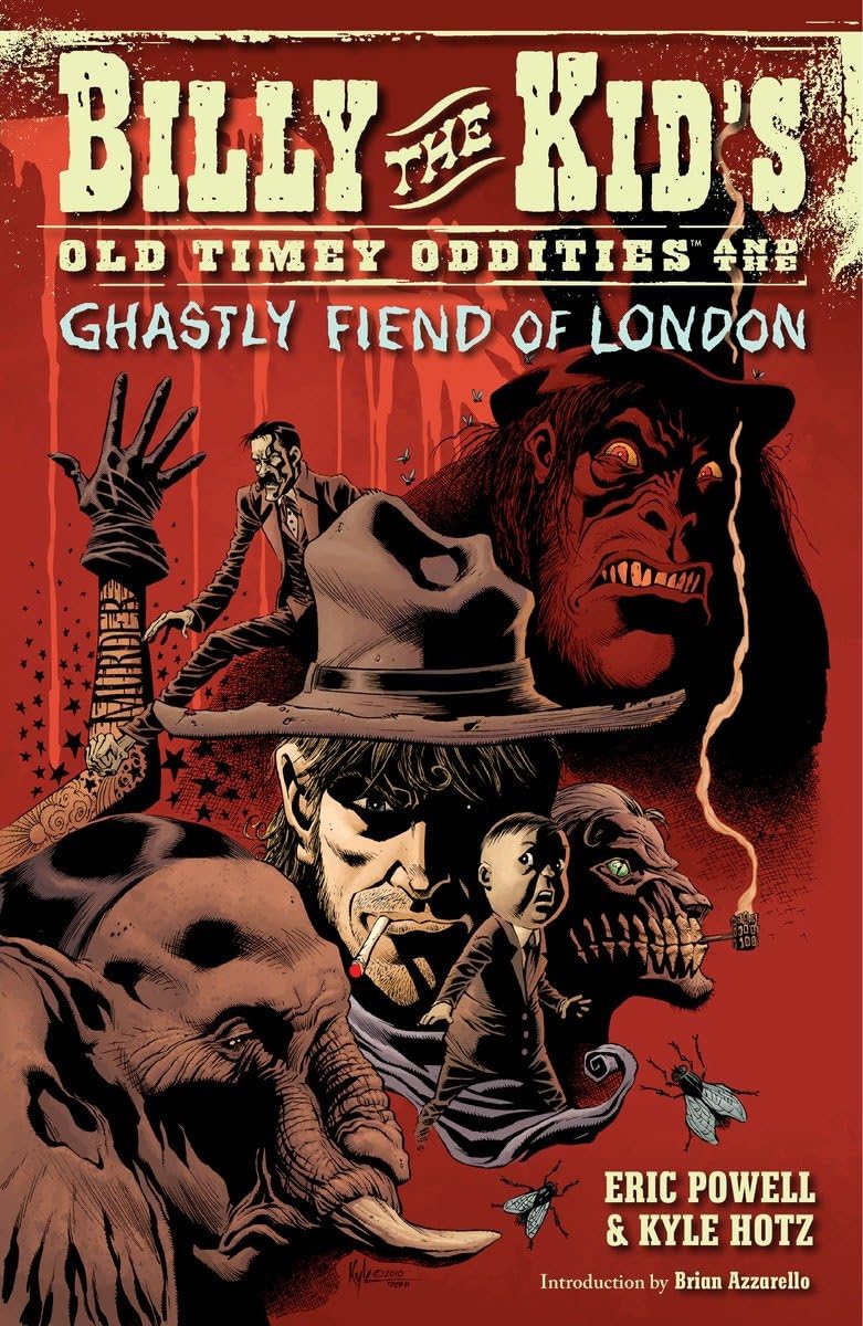 jaquette album Billy the Kid's Old Timey Oddities Volume 2: The Ghastly Fiend of London