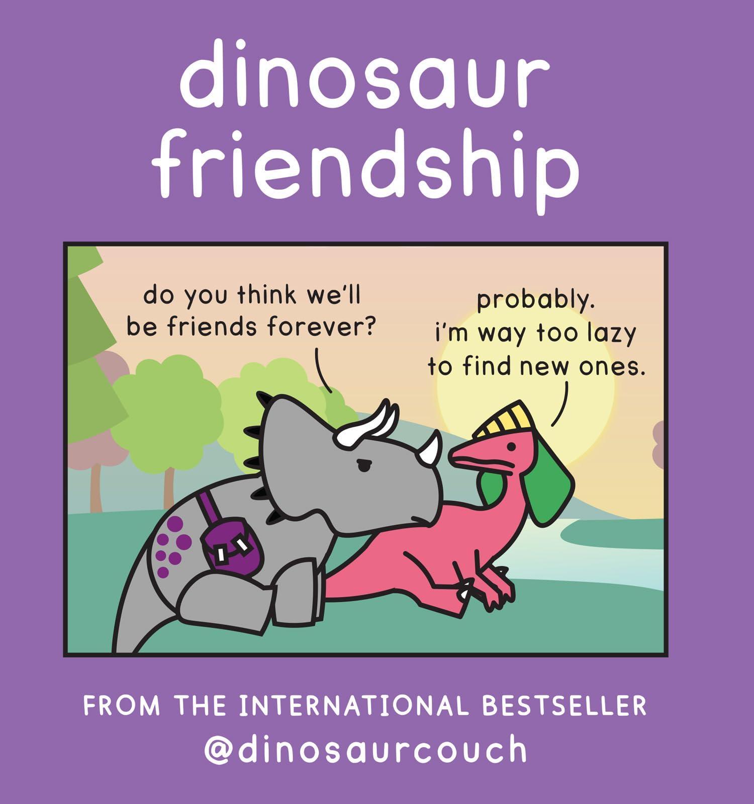jaquette livre Dinosaur Friendship