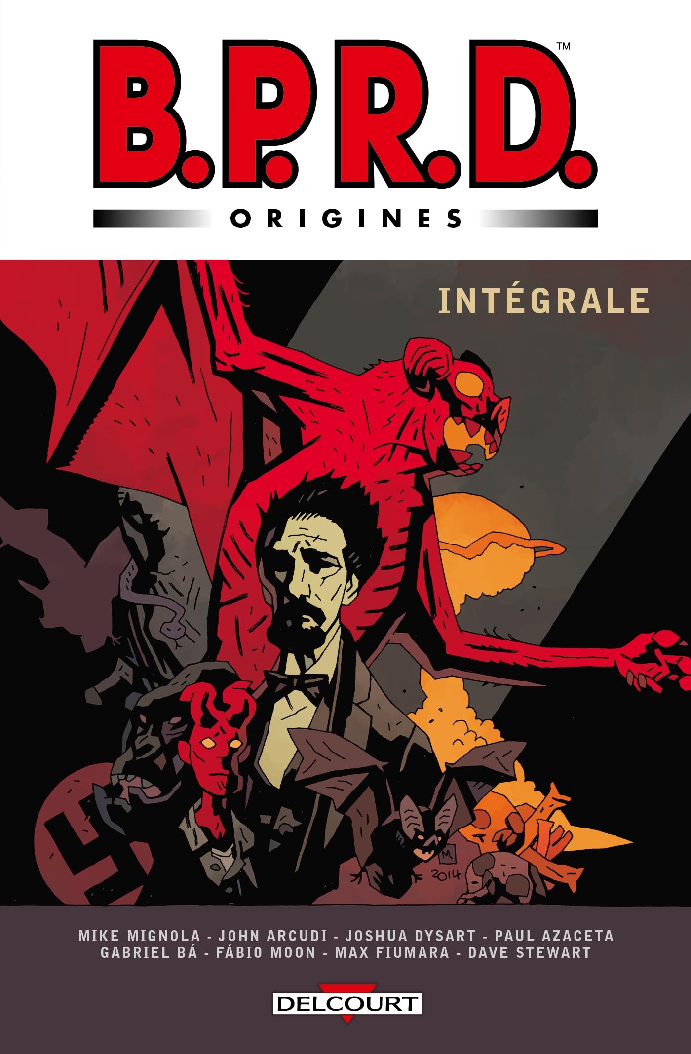 jaquette album BPRD Origines - Intégrale