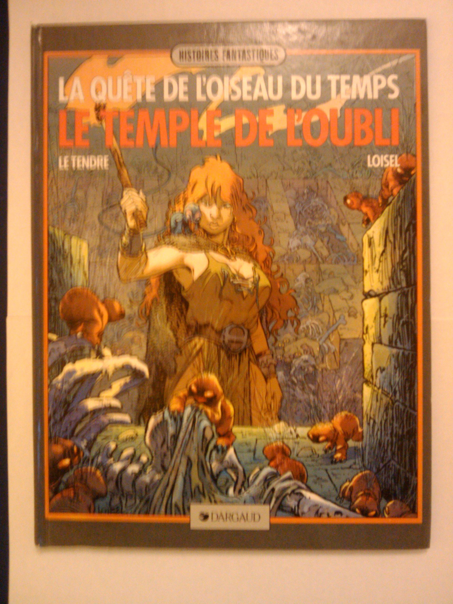 jaquette album La quête de l'oiseau du temps, N°  2 : Le Temple de l'oubli
