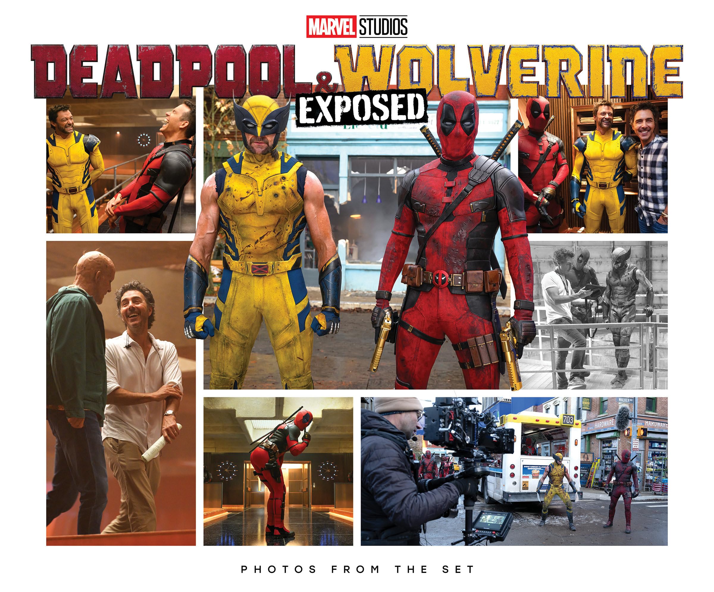 jaquette album MARVEL STUDIOS' DEADPOOL & WOLVERINE: EXPOSED - PHOTOS FROM THE SET