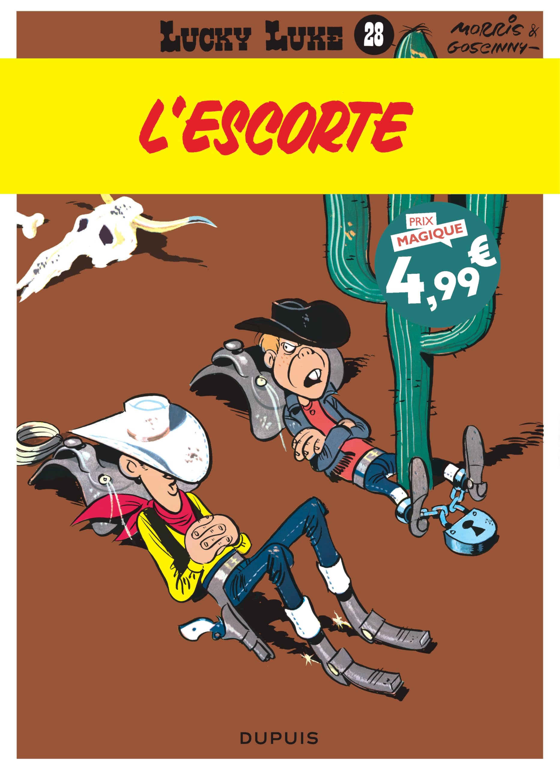 jaquette album Lucky Luke - Tome 28 - L escorte