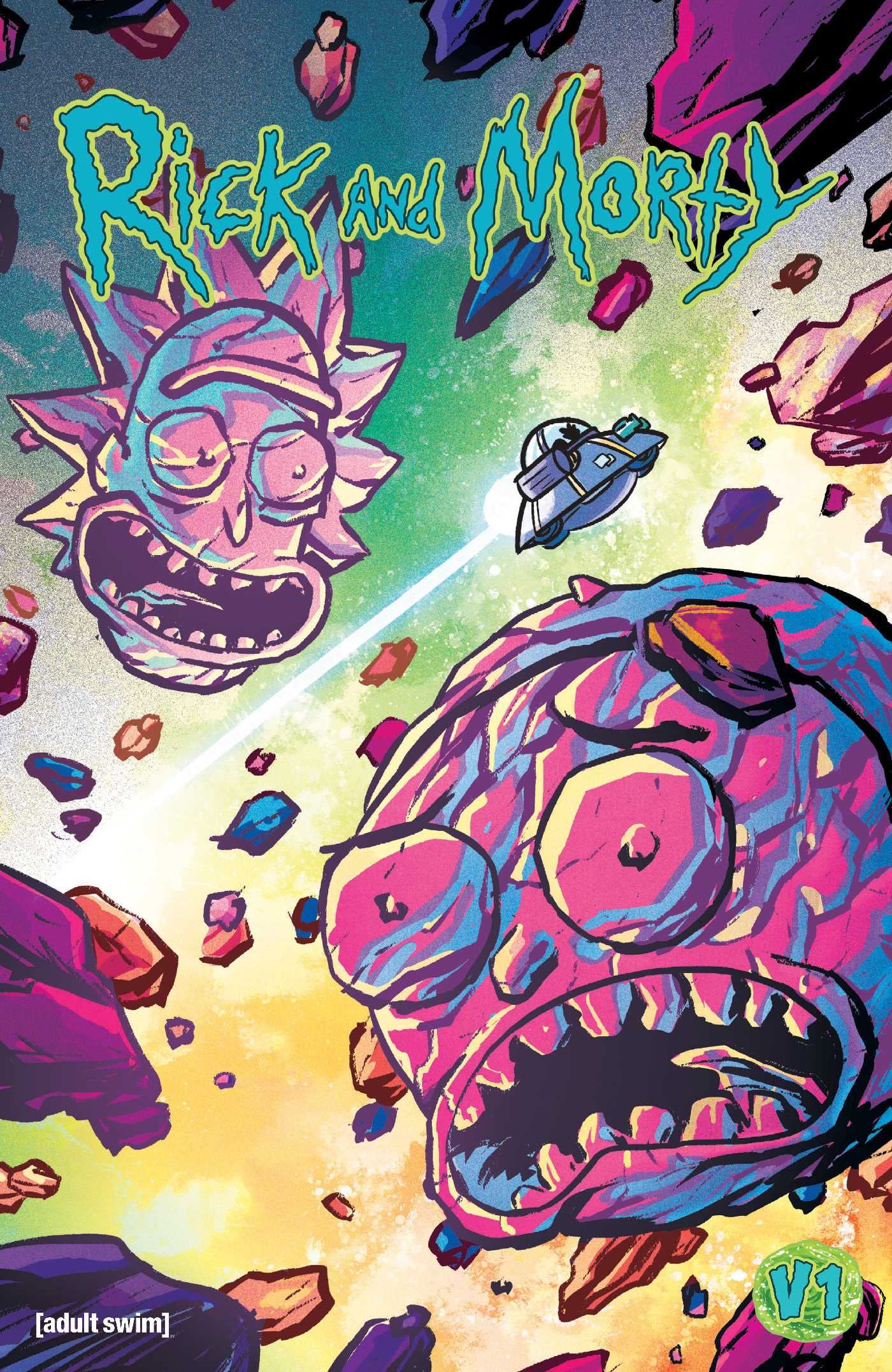 jaquette album Rick and Morty: The Space Shake Saga
