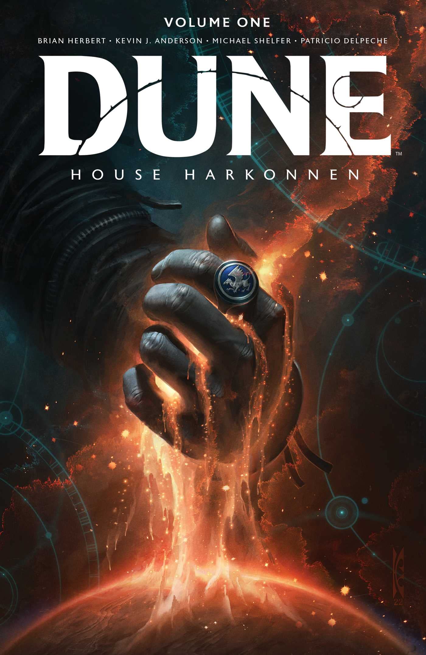 jaquette album Dune: House Harkonnen Vol. 1 HC