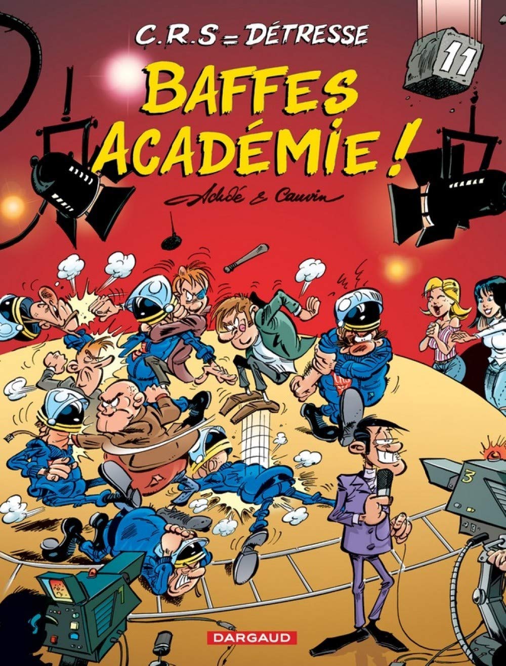 jaquette album C.R.S. Détresse, tome 11 : Baffes Académie