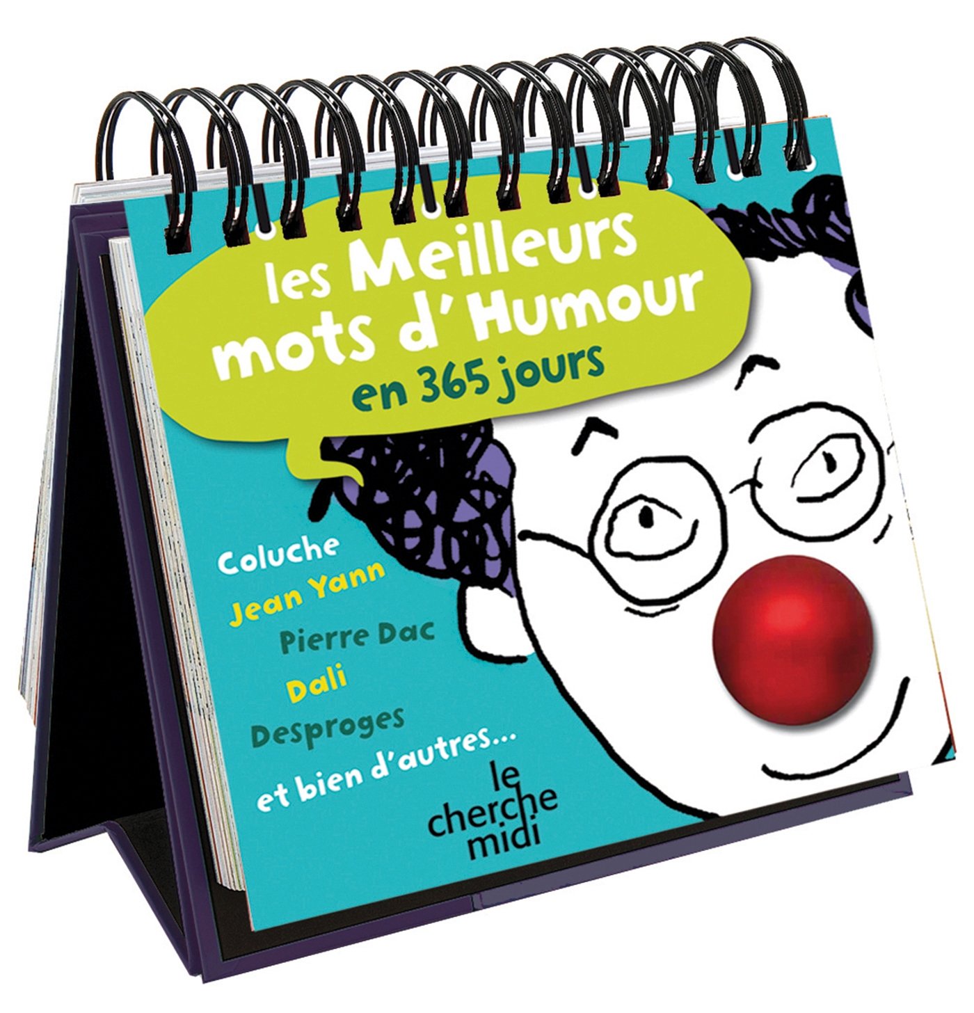 jaquette album Calendrier - Les meilleurs mots d'humour en 365 jours