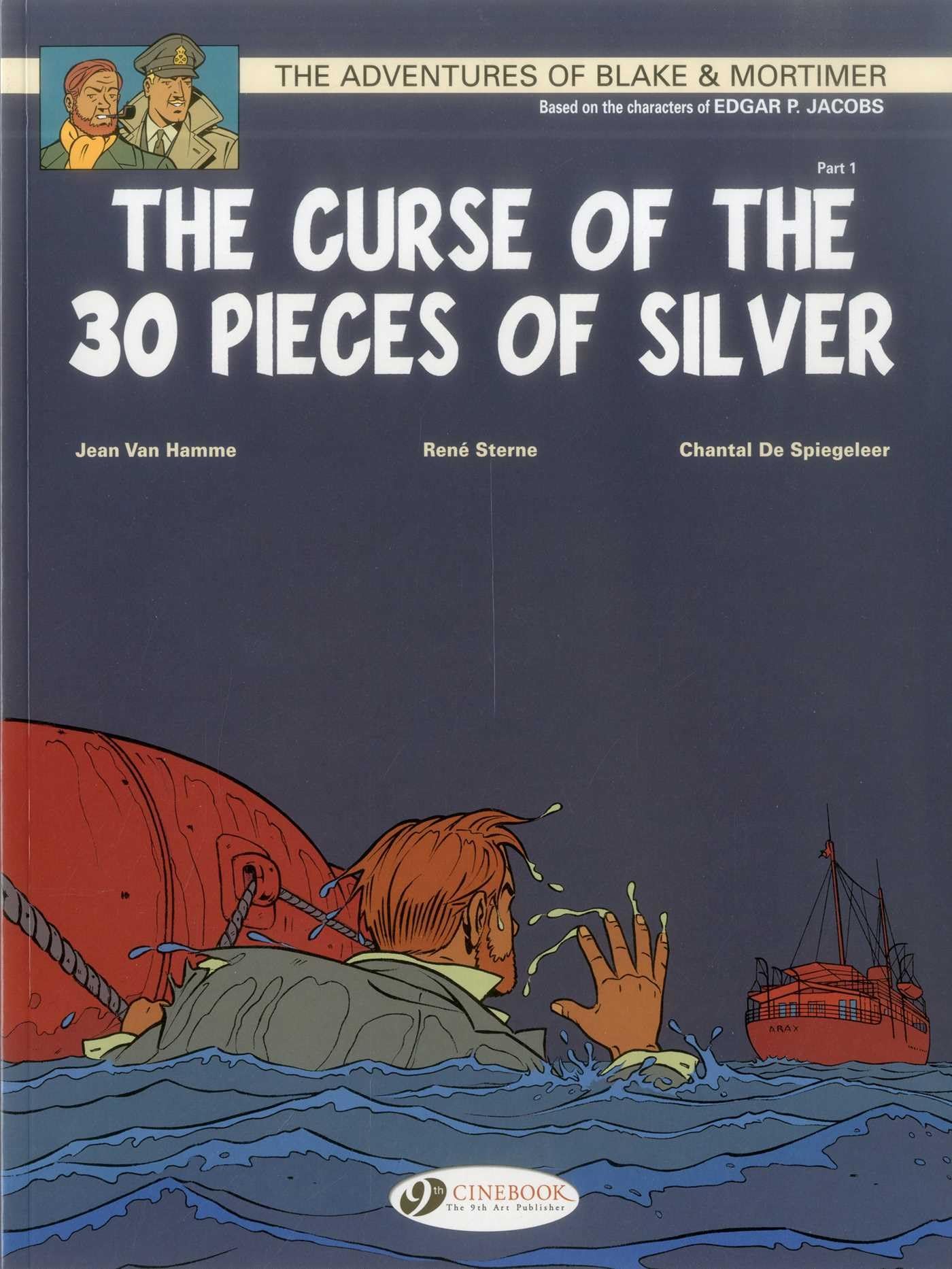 jaquette album Blake & Mortimer - tome 13 The curse of the 30 pieces (13)