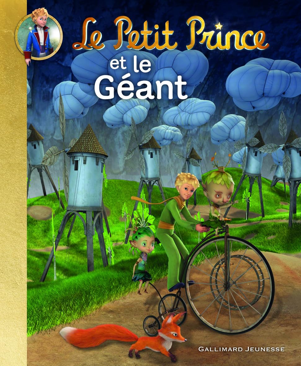 jaquette album LE PETIT PRINCE ET LE GEANT