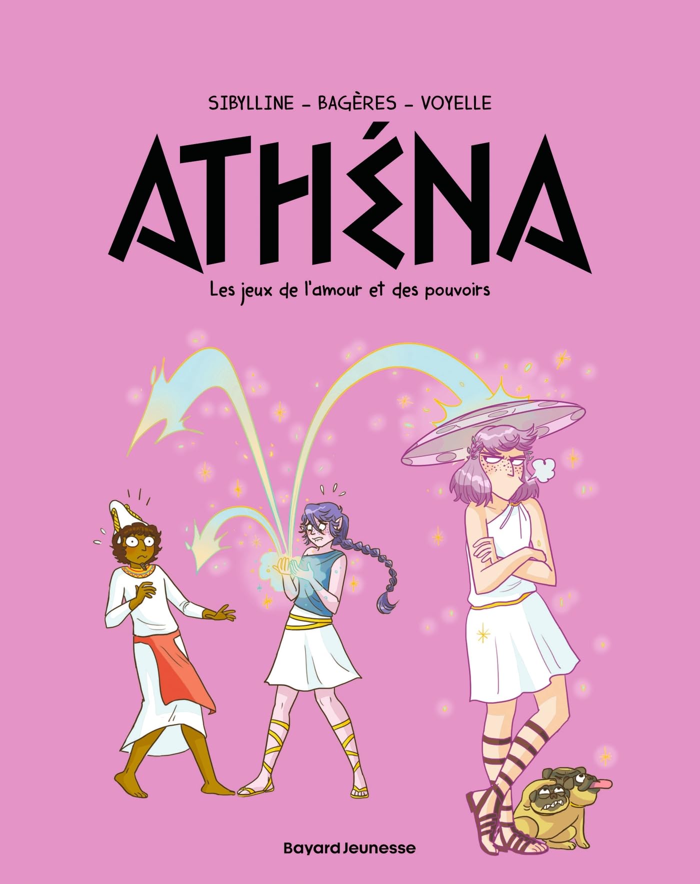 jaquette album Athéna, Tome 08: Les jeux de l'amour et des pouvoirs
