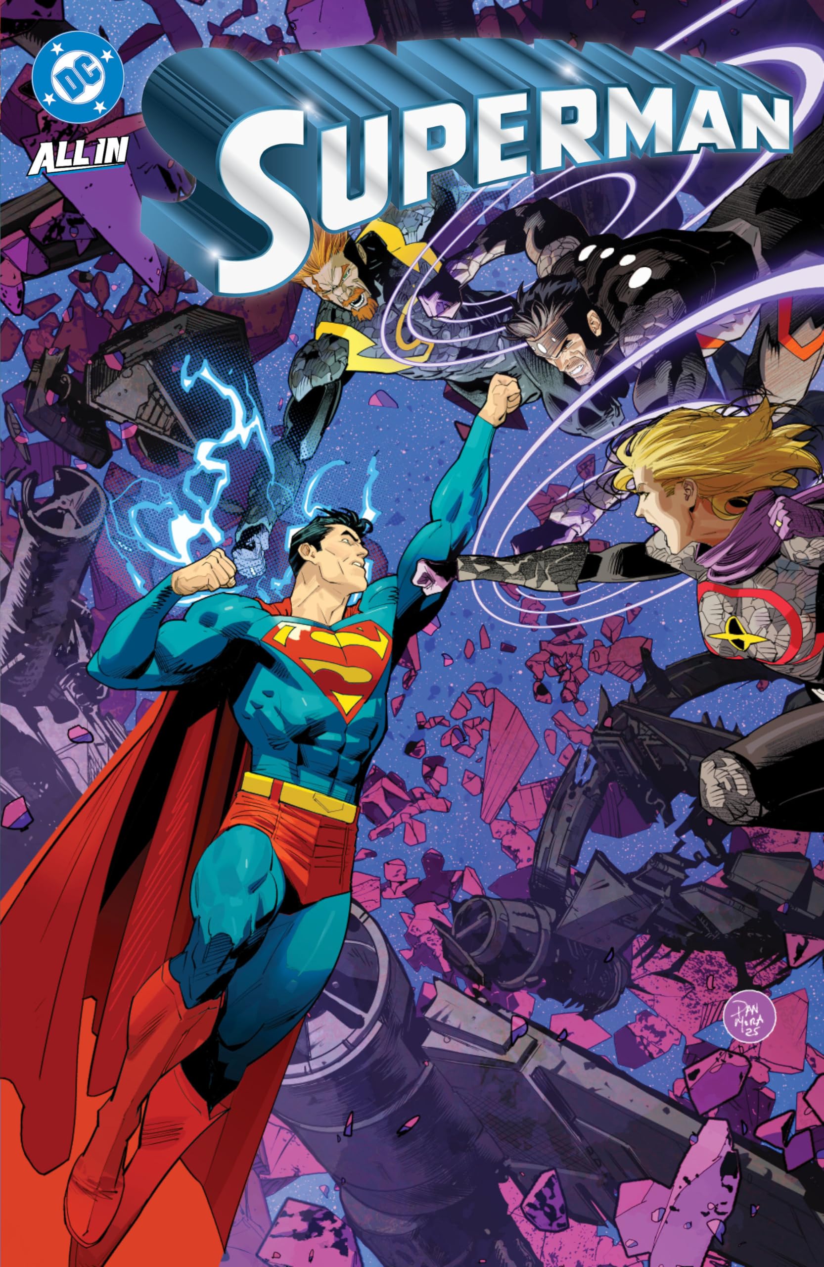 jaquette album DC K.O. Superman