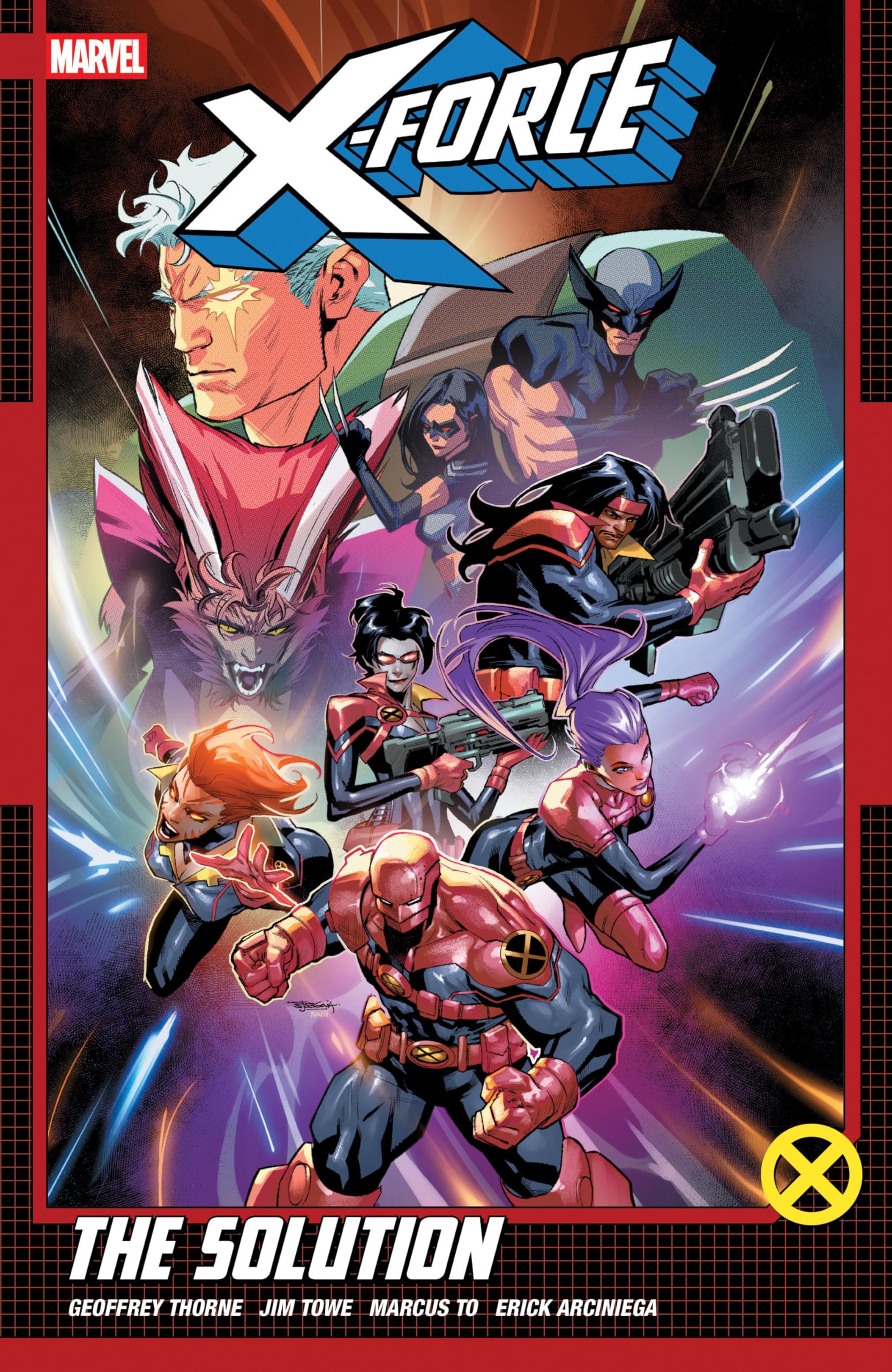 jaquette album X-Force By Geoffrey Thorne Vol. 2: The Solution
