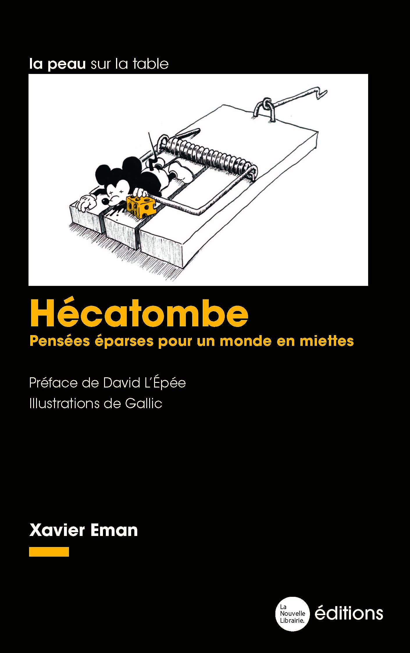 jaquette album Hécatombe: Pensées éparses pour un monde en miettes