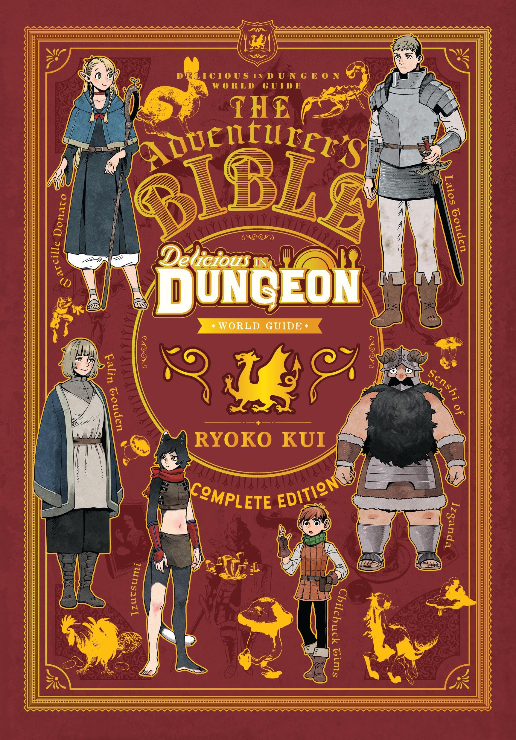 jaquette album Delicious in Dungeon World Guide Adventurer's Bible, Complete Edition