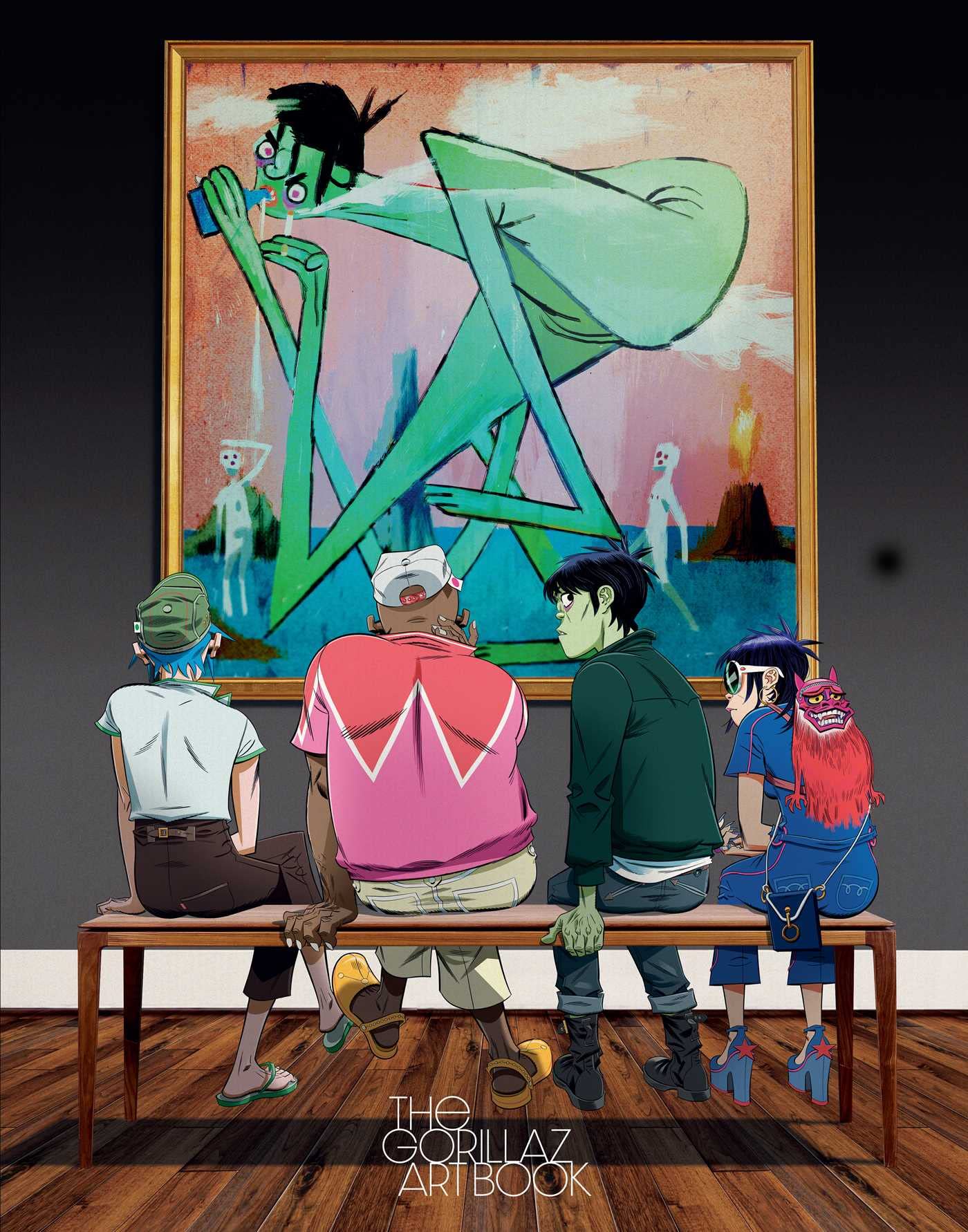 jaquette livre The Gorillaz Art Book