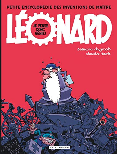 jaquette album Petite Encyclopédie Des Inventions De Maître Léonard - Je Pense Donc Génie !