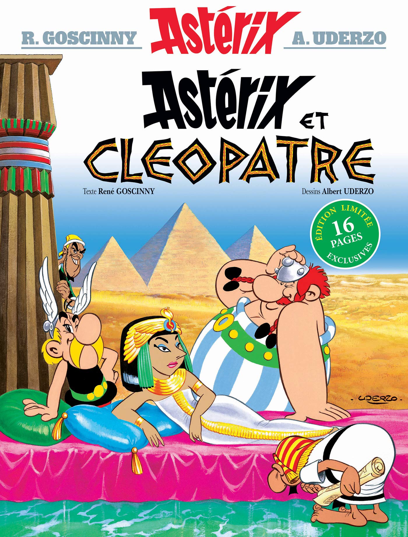 jaquette album Astérix - Astérix et Cléopâtre - n°6 - Edition spéciale
