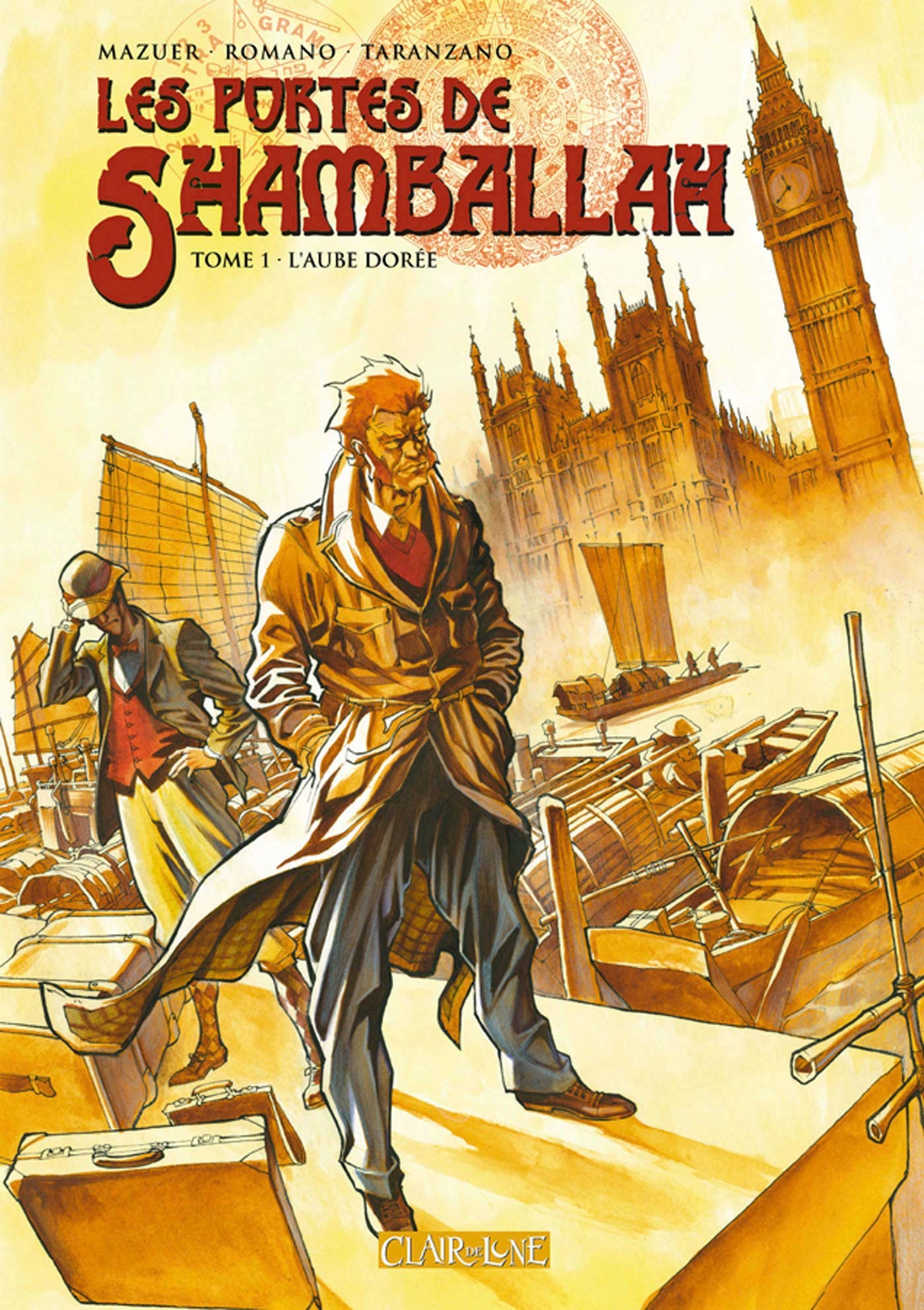 jaquette album Les Portes de Shamballah, Tome 1 : L'Aube Dorée