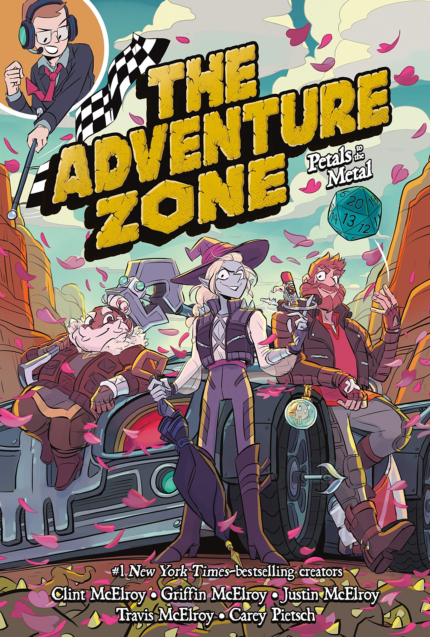 jaquette livre The Adventure Zone 3: Petals to the Metal