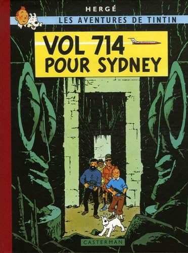 jaquette album Les Aventures De Tintin - Vol 714 Pour Sydney - Edition Fac-Similé