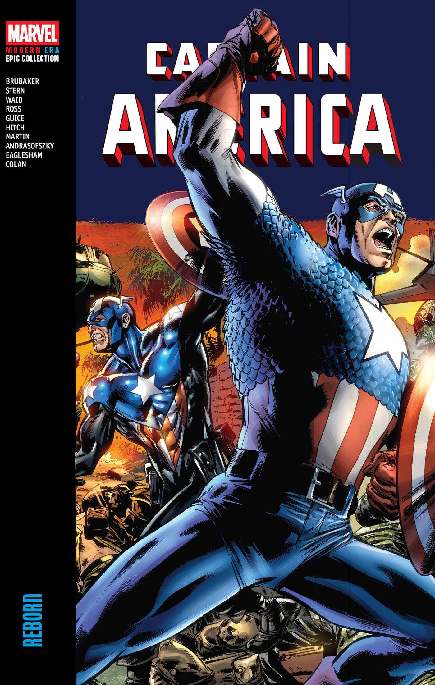 jaquette album Captain America Modern Era Epic Collection: Reborn
