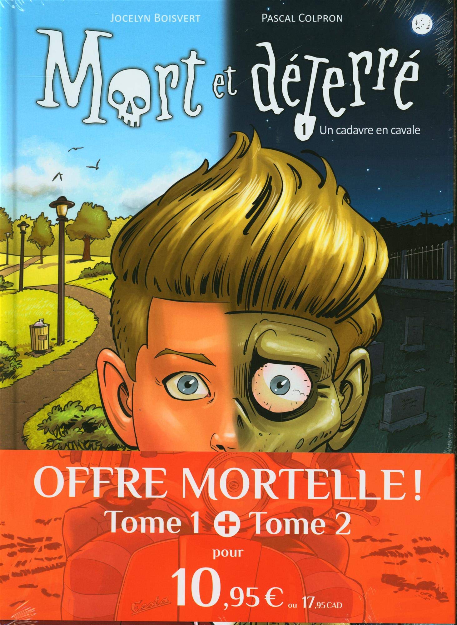 jaquette album Bipack T2 + T1 (gratuit) Mort et déterré