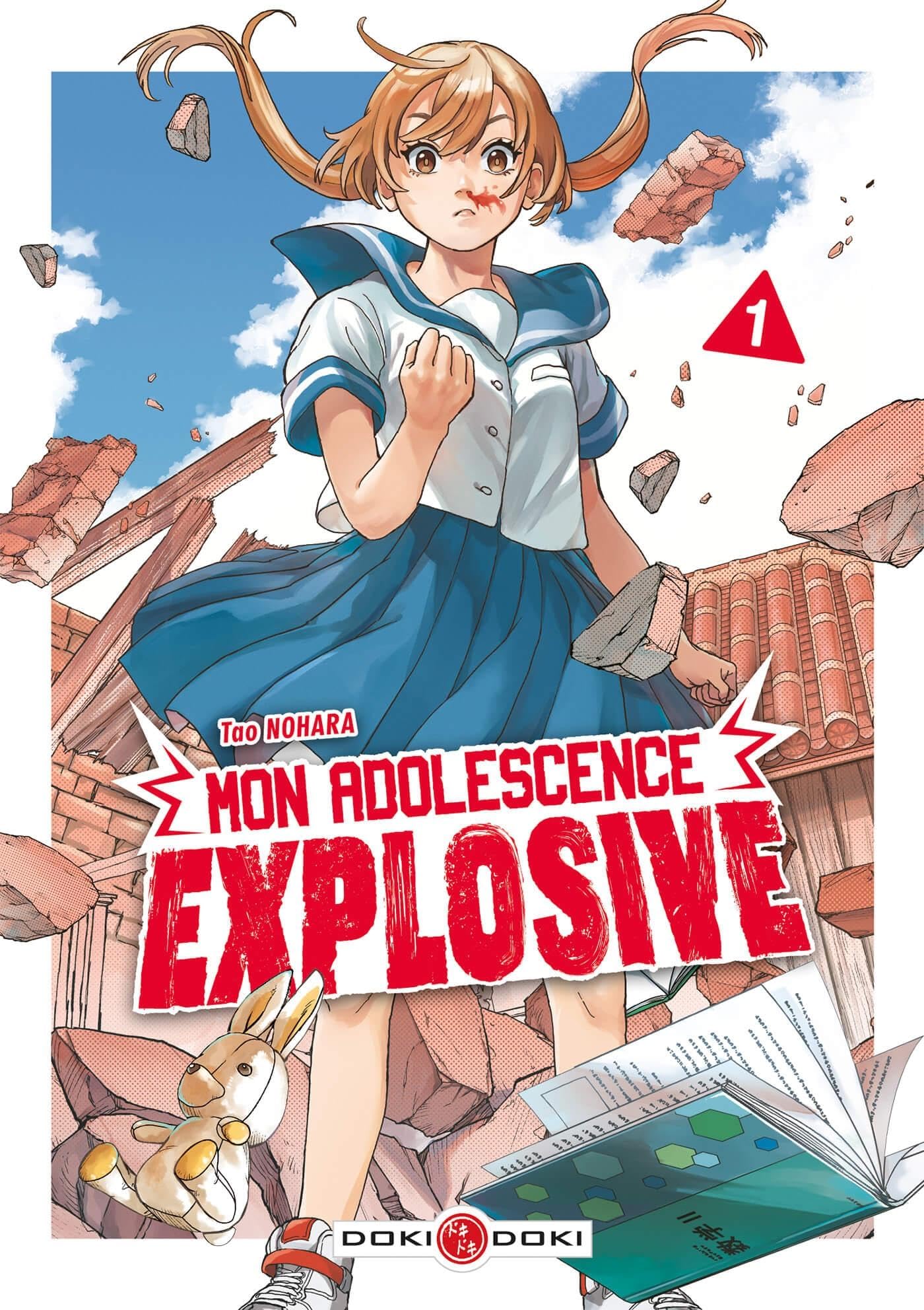 jaquette album Mon adolescence explosive - vol. 01