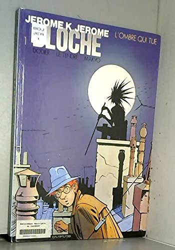 jaquette album Jérôme K. Jérôme Bloche Tome 1 - L'ombre Qui Tue
