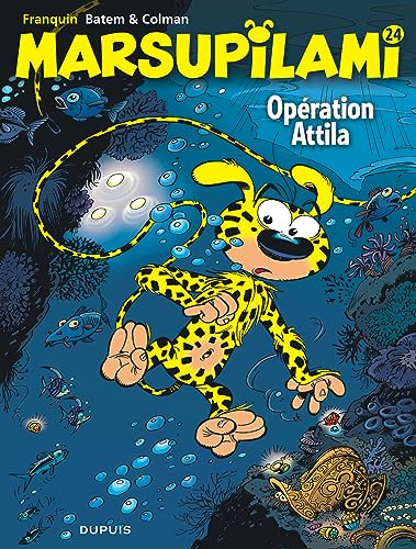 jaquette album Marsupilami Tome 24 - Opération Attila