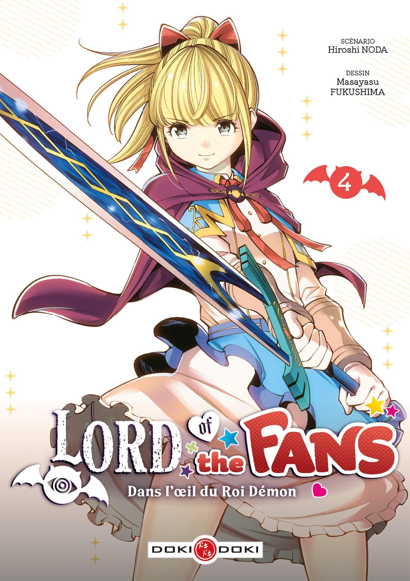 jaquette album Lord of the fans - vol. 04: Dans l'oeil du Roi-démon