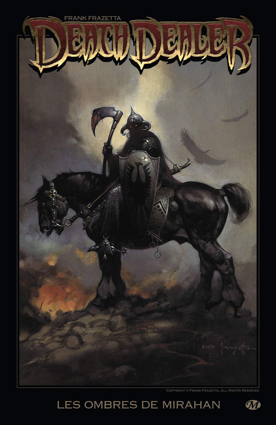 jaquette album Frank Frazetta's Death Dealer, Tome 1: Les Ombres de Mirahan