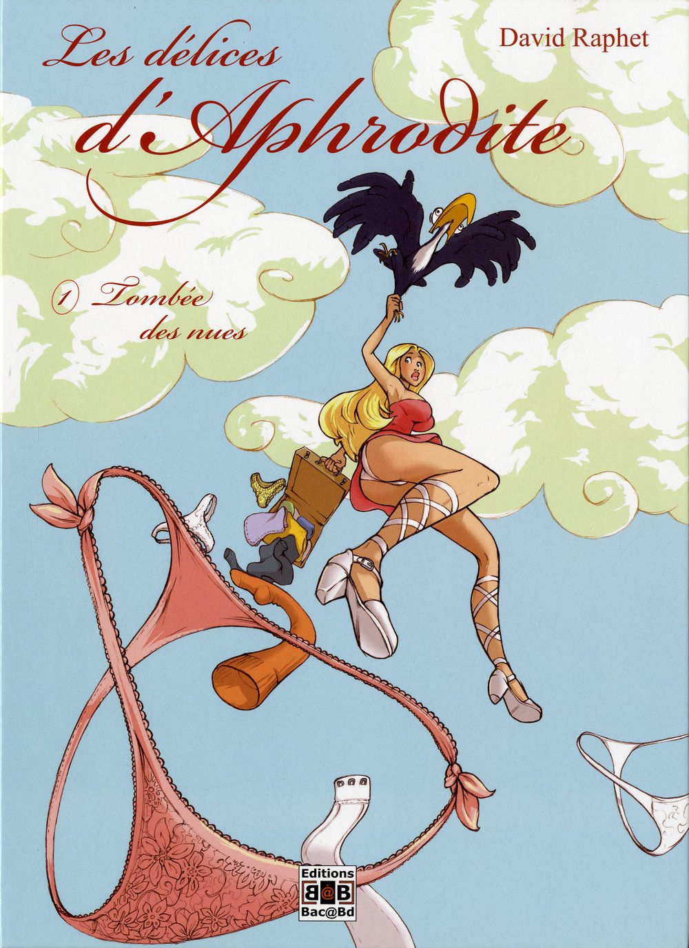 jaquette album Les délices d'Aphrodite, tome 1 : Tombée des Nues