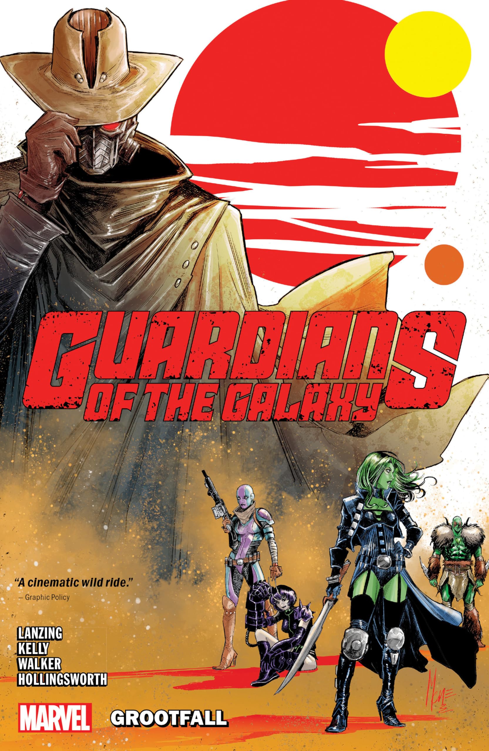 jaquette album GUARDIANS OF THE GALAXY VOL. 1: GROOTFALL