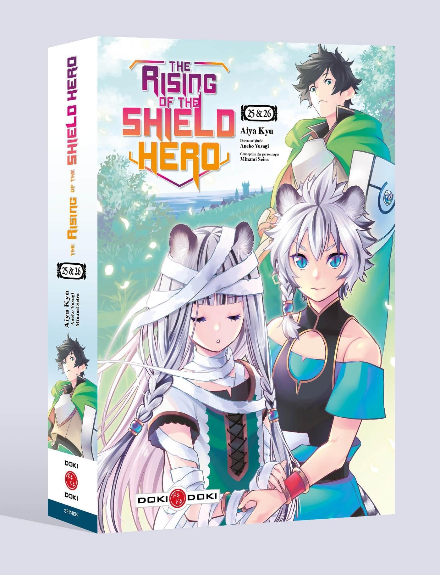 jaquette album The Rising of the Shield Hero - écrin vol. 25 et 26
