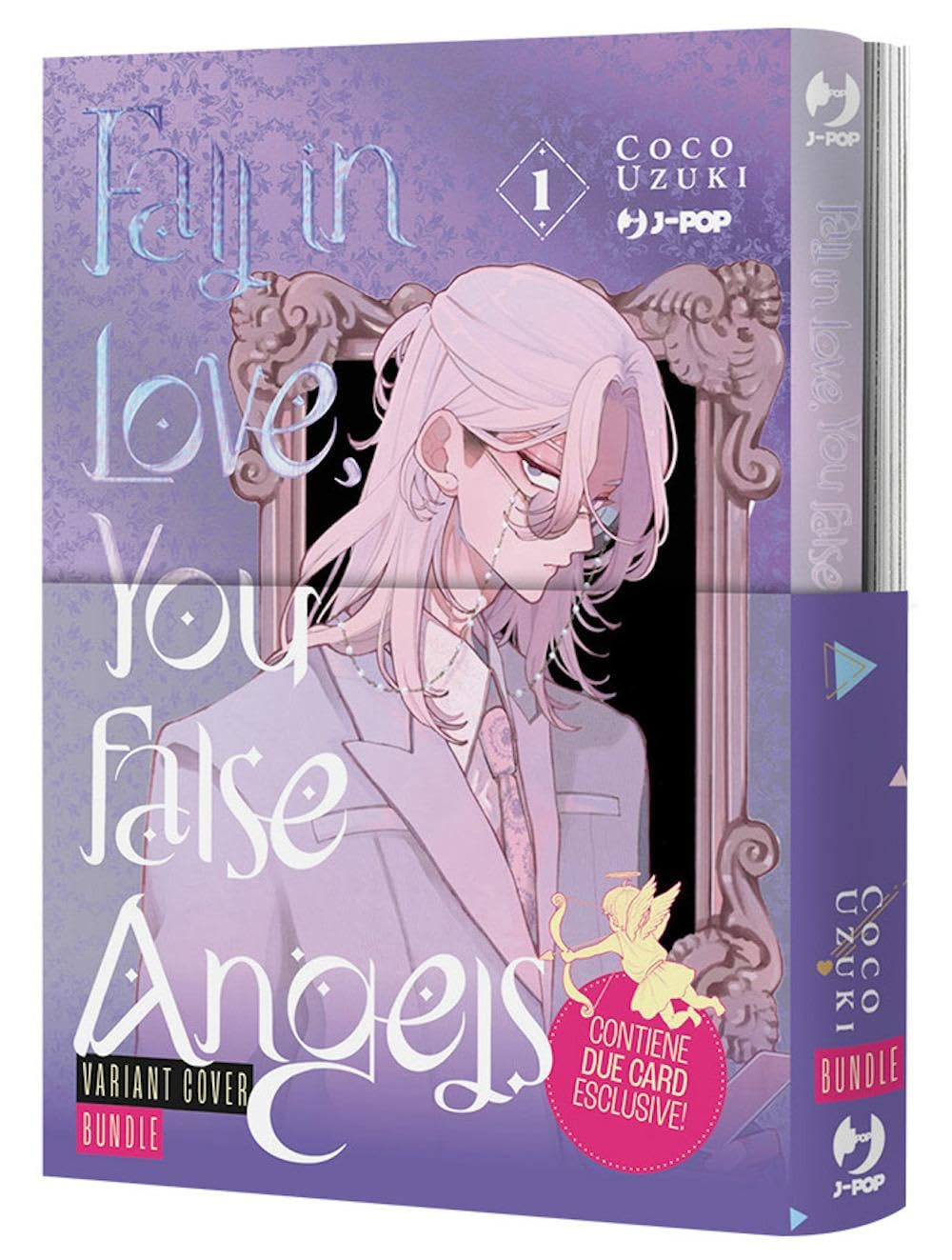 jaquette album Fall in love, you false angels. Ediz. variant vol. 1-First kiss. Coco Uzuki bundle. Con 2 card esclusive
