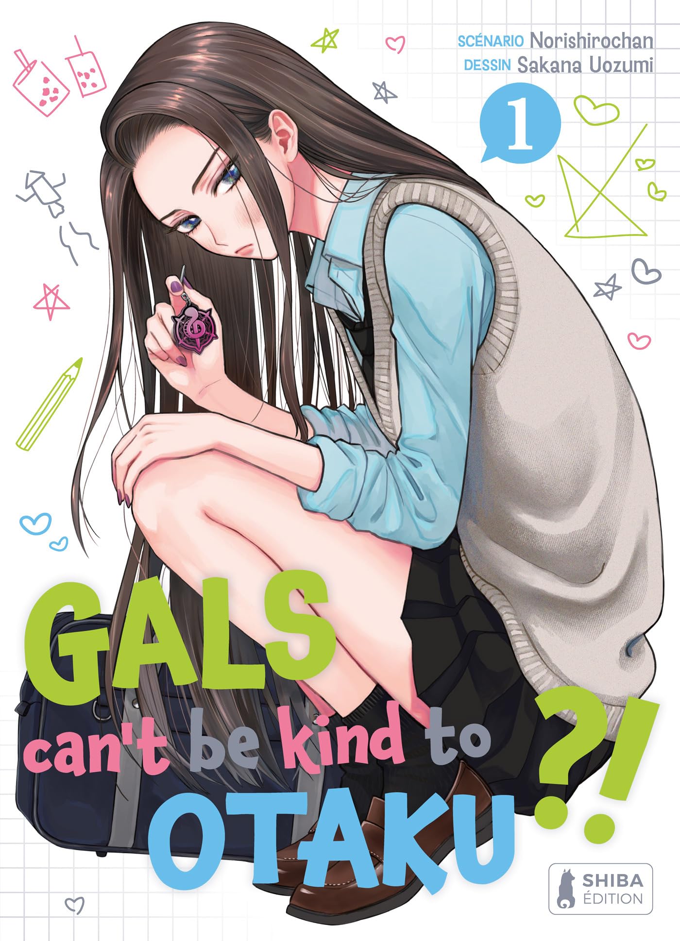 jaquette album Gals can't be kind to Otaku ?! T01