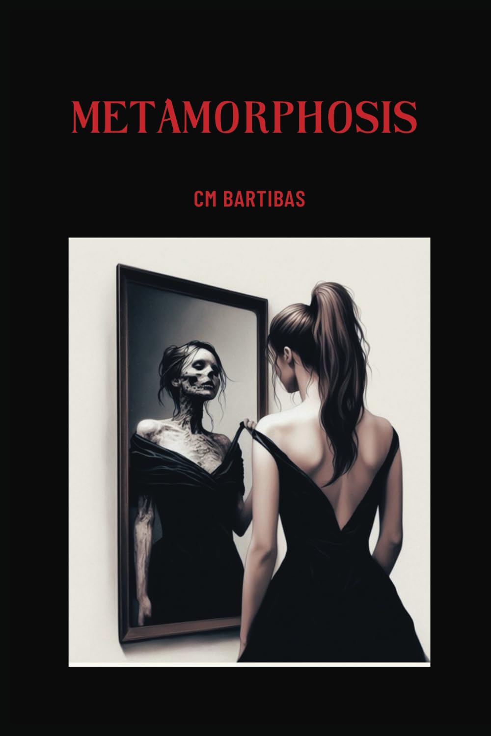 jaquette album Metamorphosis: Thriller oscuro ilustrado, enfermedad mental, thriller psicológico