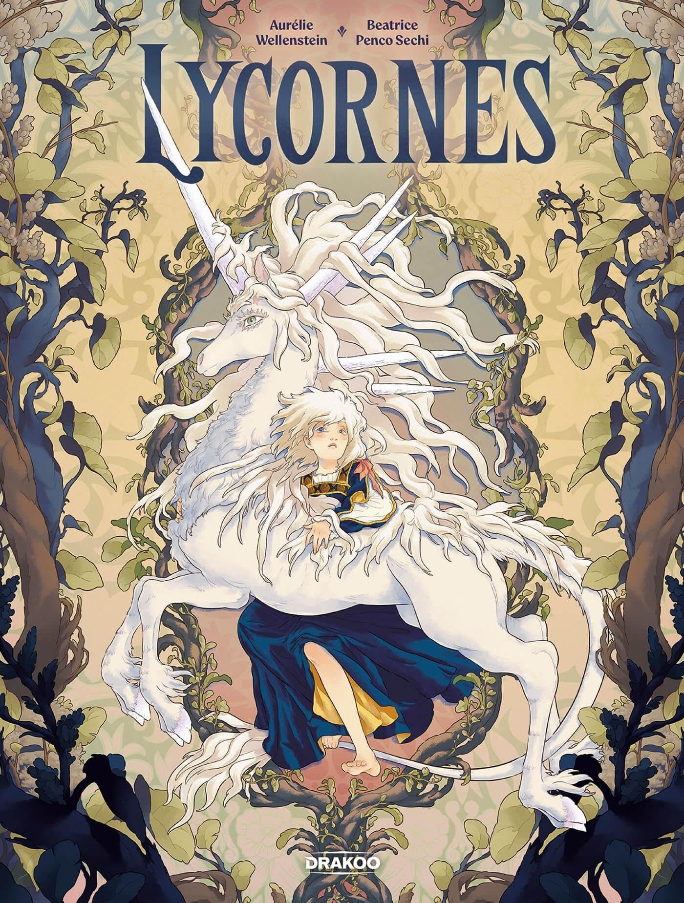 jaquette album Lycornes - histoire complète