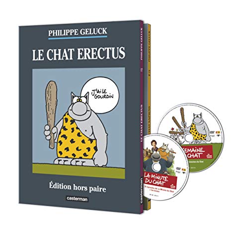 jaquette album Le Chat Tome 17 - Le Chat Erectus - Le Chat Sapiens - (2 Dvd)