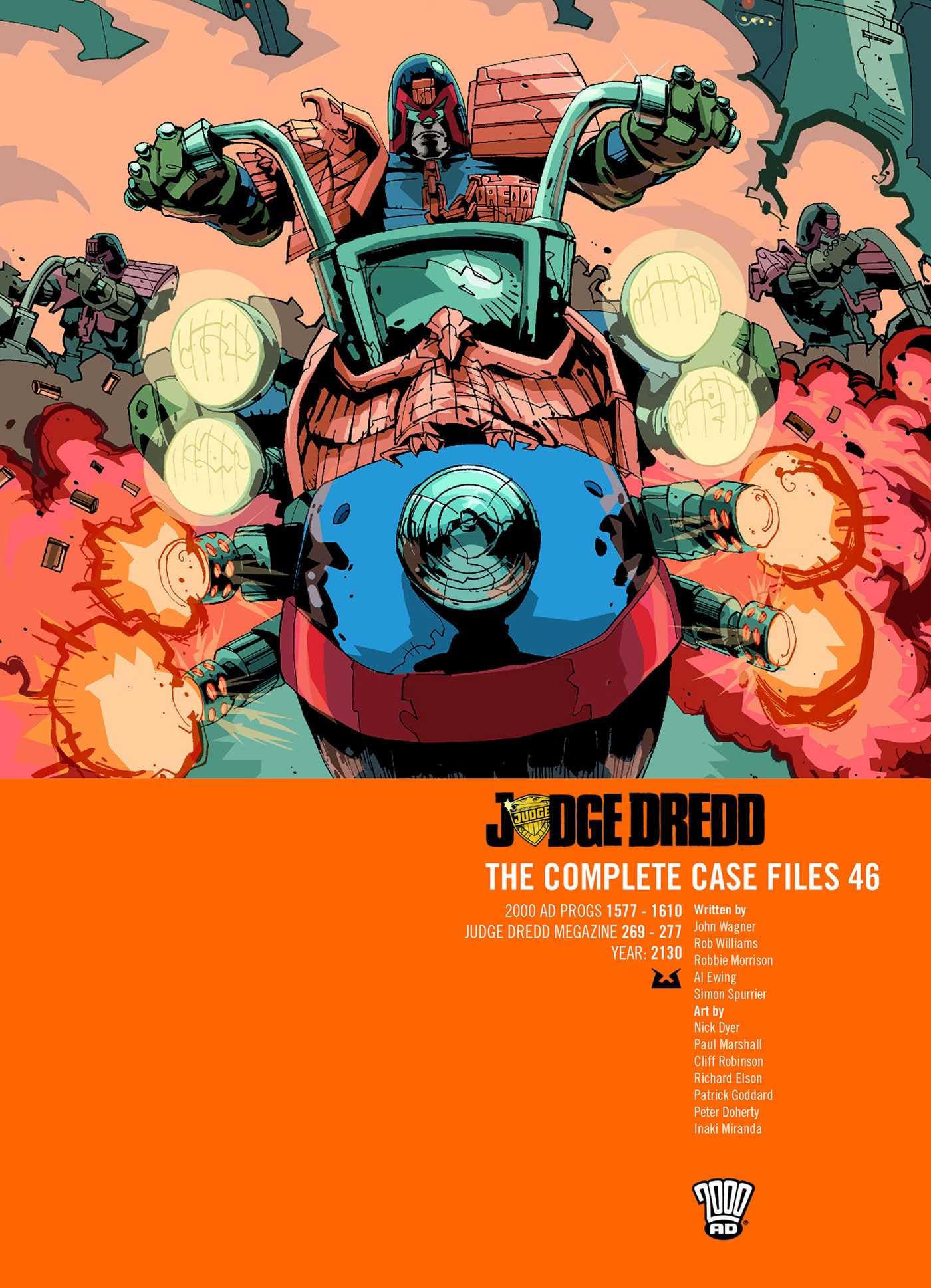 jaquette album Judge Dredd: The Complete Case Files 46 (Volume 46)