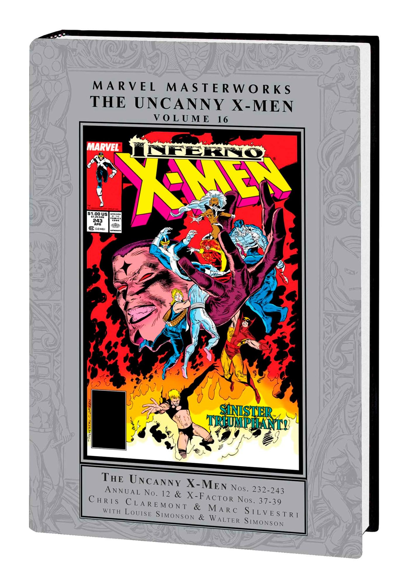 jaquette album MARVEL MASTERWORKS: THE UNCANNY X-MEN VOL. 16