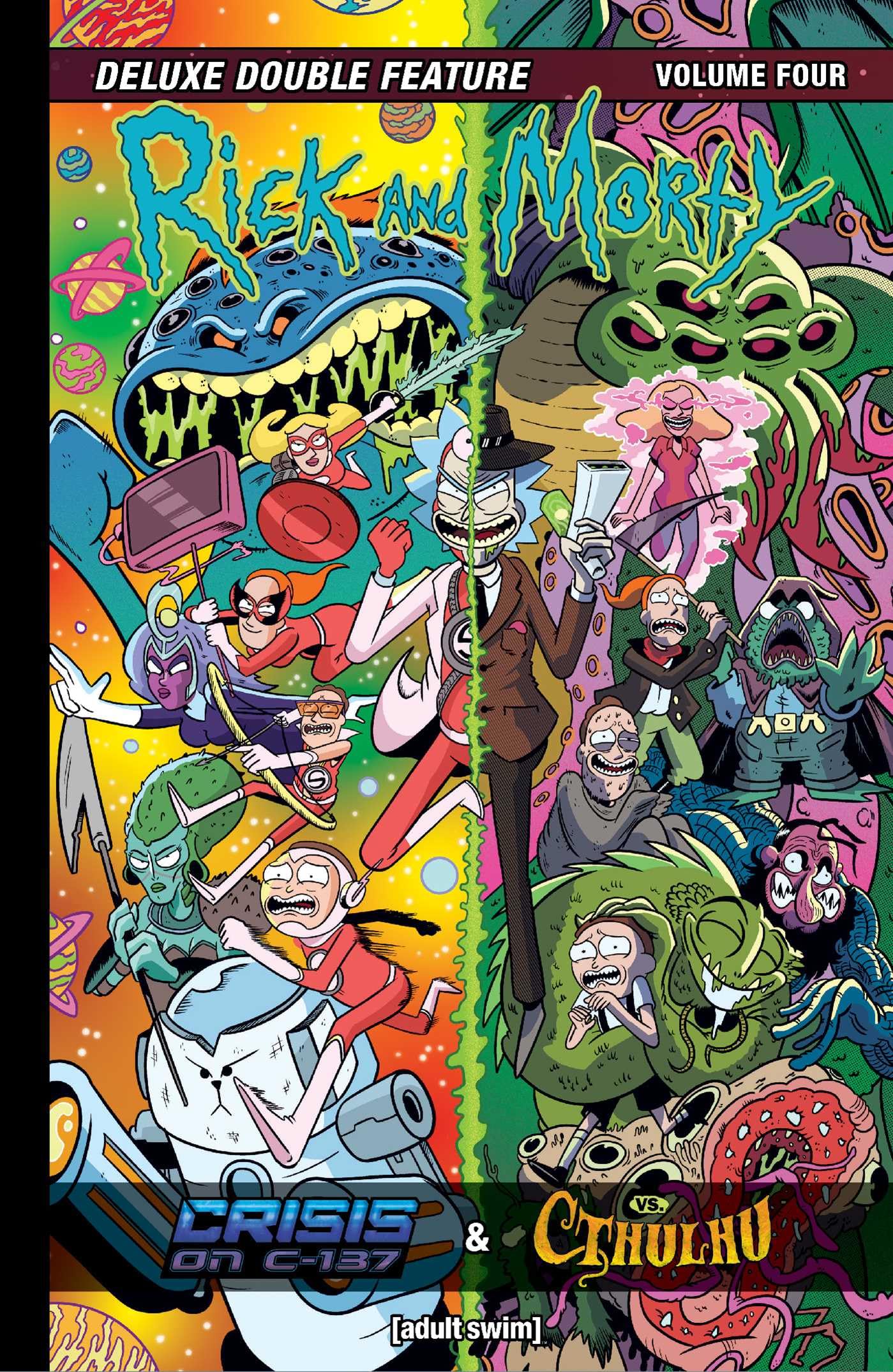 jaquette album Rick and Morty Deluxe Double Feature Vol. 4