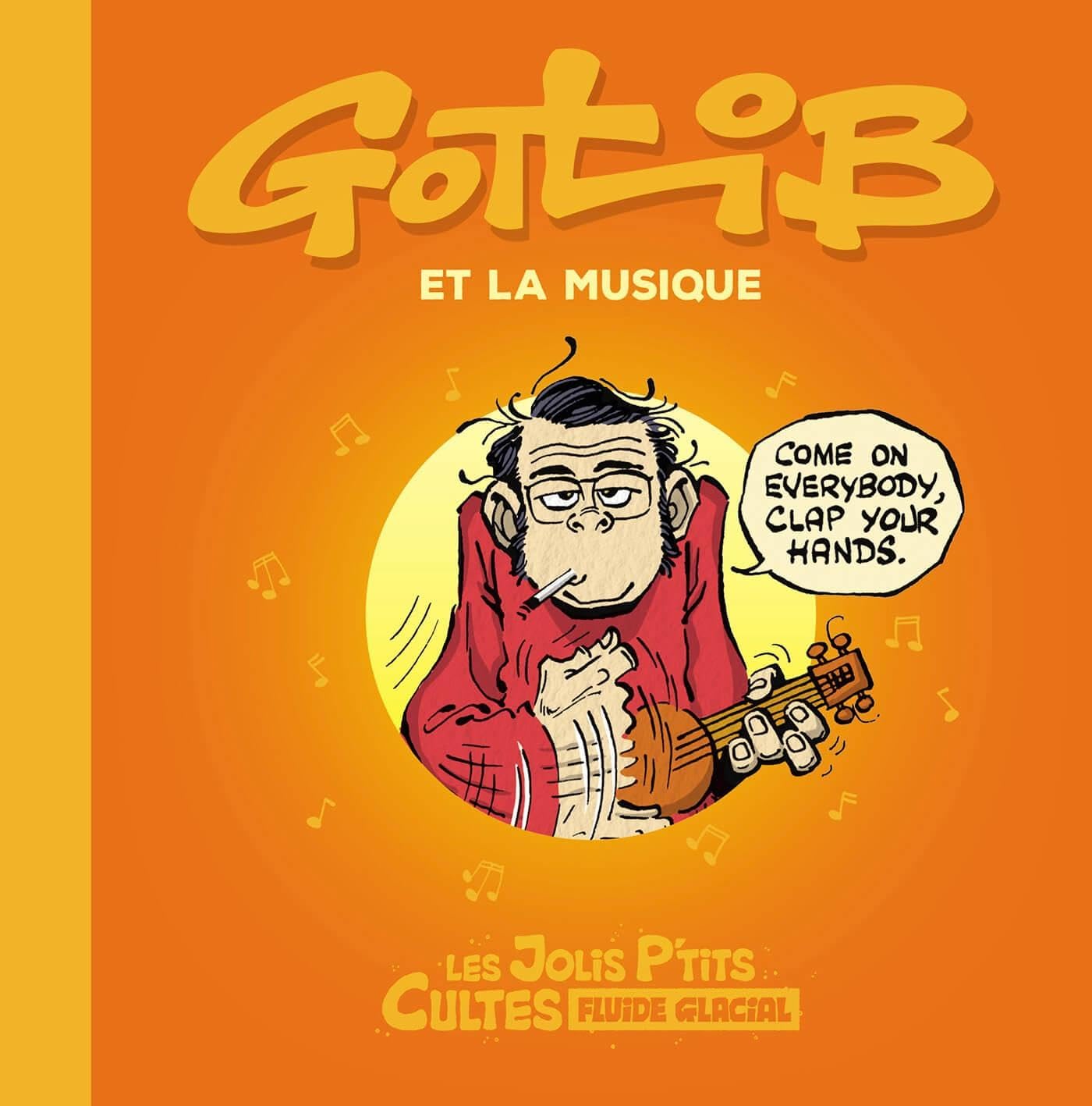 jaquette album Les Jolis P'tits Cultes - tome 03 - Gotlib et la musique: Gotlib