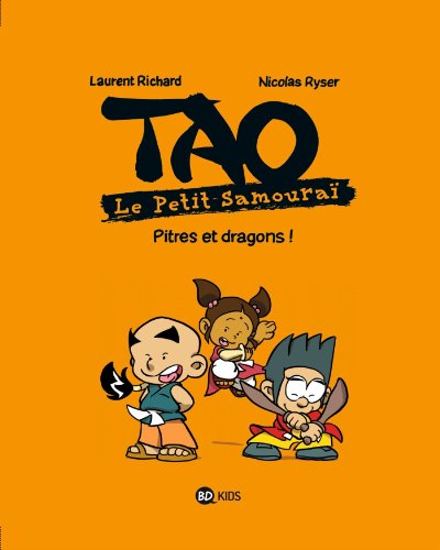 jaquette album Tao Le Petit Samouraï Tome 2 - Pitres Et Dragons