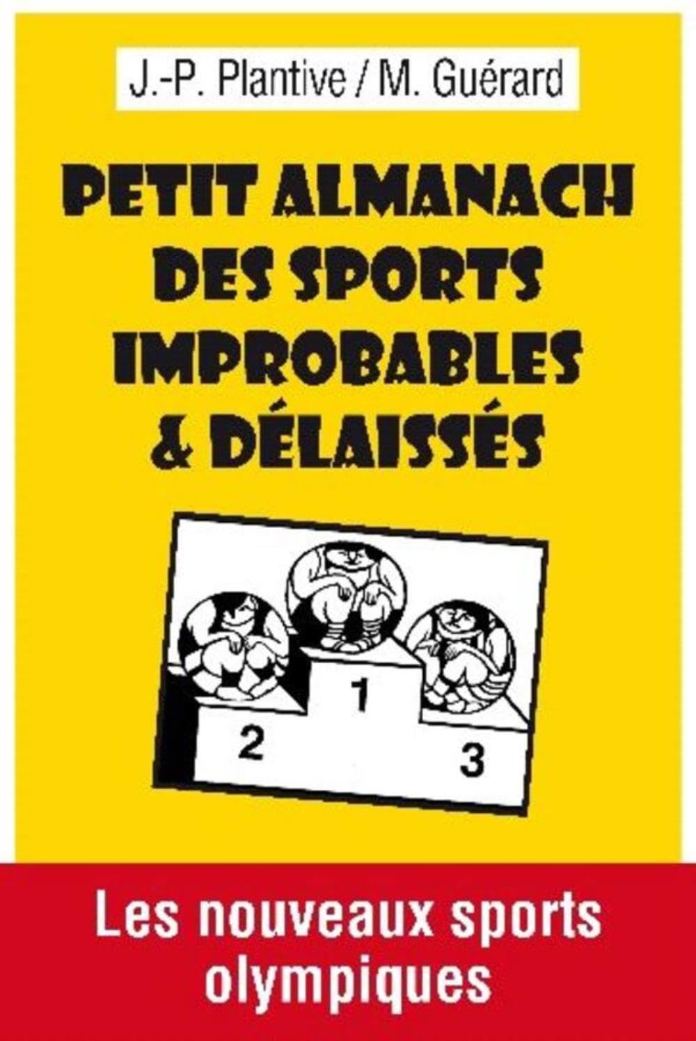 jaquette album Petit Almanach des sports improbables et délaissés