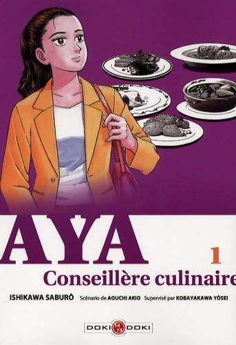 jaquette album Aya la conseillère culinaire - Tome 1