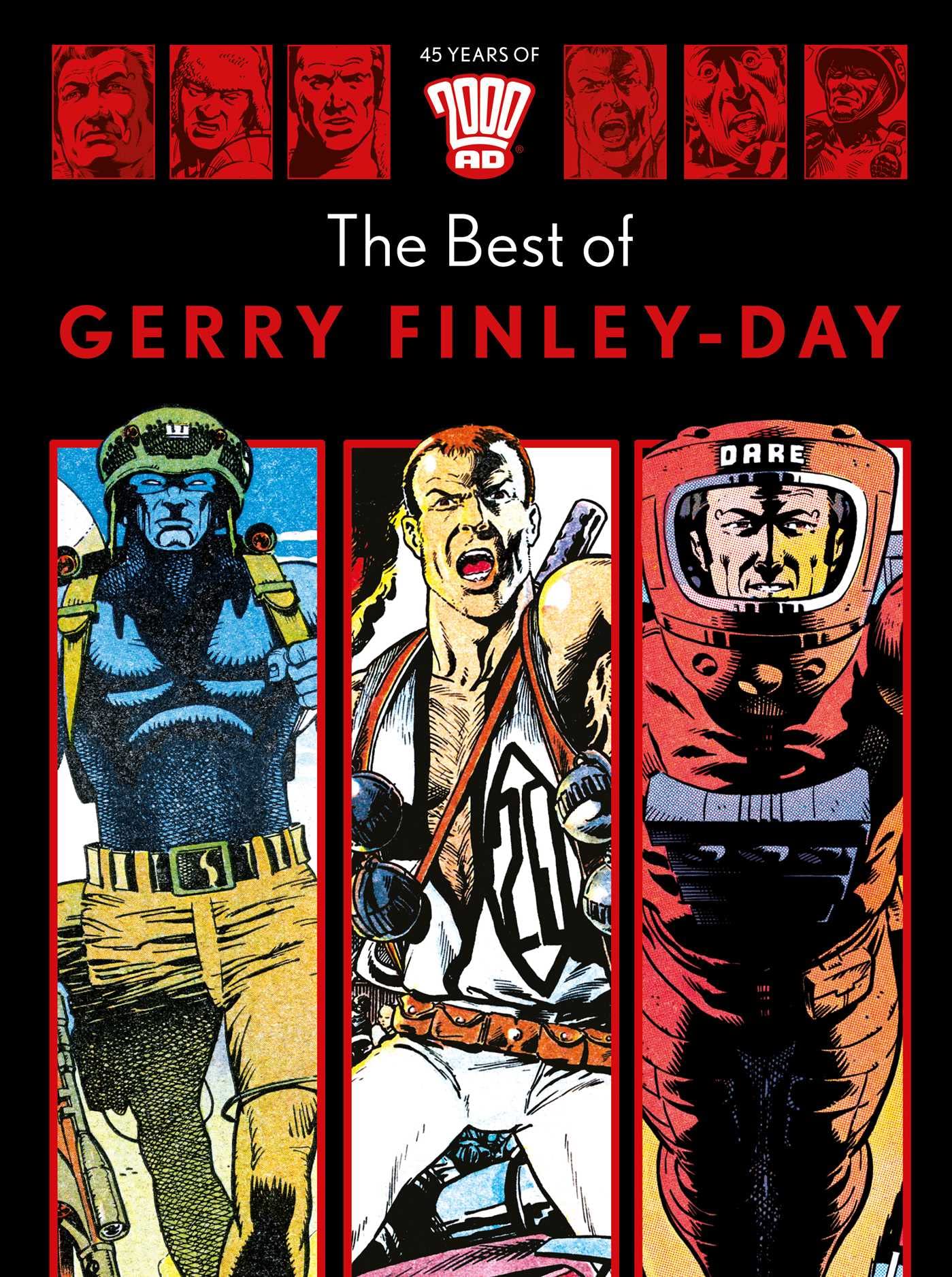 jaquette album 45 Years of 2000 AD: The Best of Gerry Finley-Day